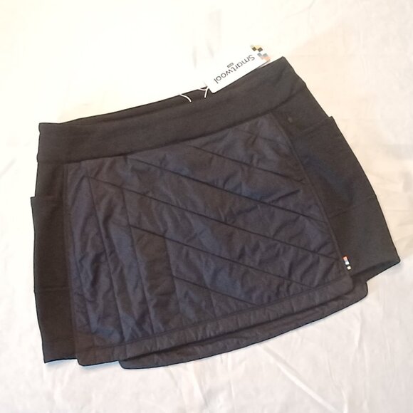 Smartwool Dresses & Skirts - NWT SMARTWOOL Merino Wool L Black Insulated Smartloft Skirt